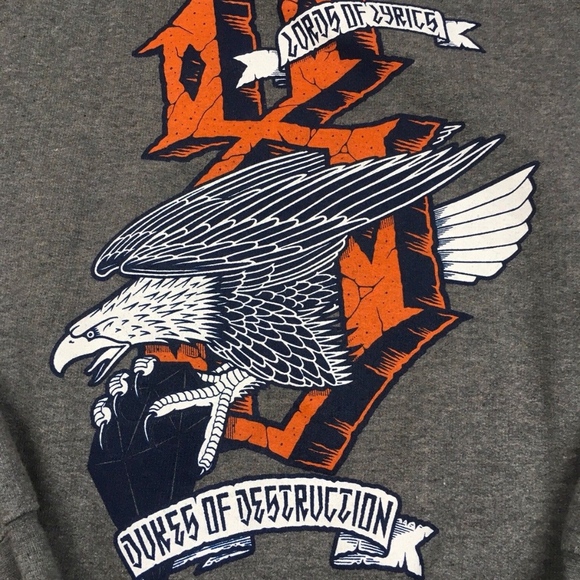 Rebel 8 Crew Neck Sweatshirt Mens Medium - Picture 3 of 8